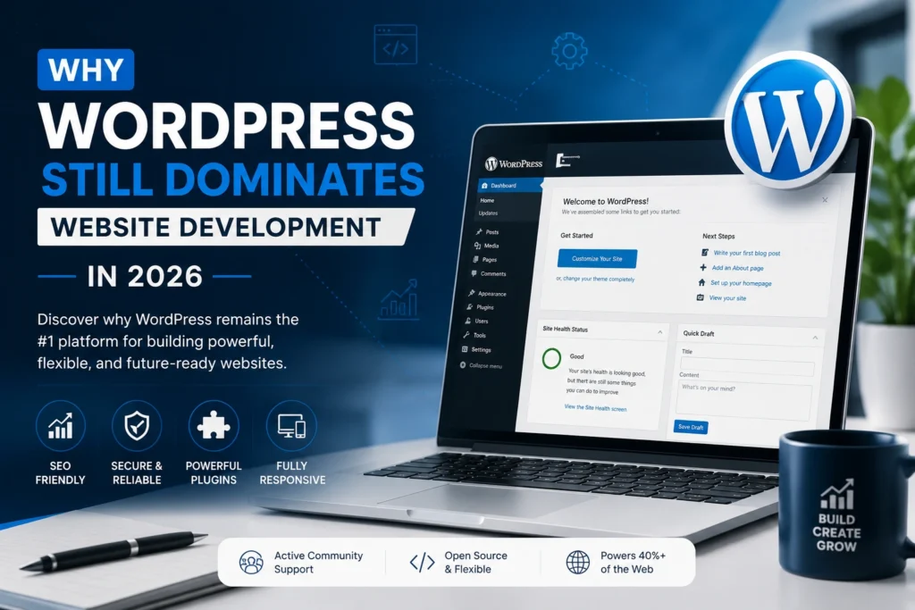 Why WordPress Still Dominates Website Development in 2026