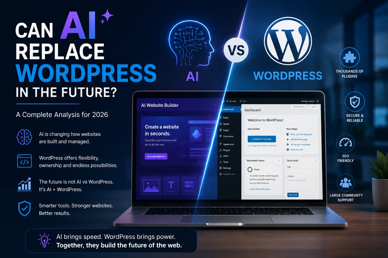 Can AI Replace WordPress in the Future? A Complete Analysis for 2026